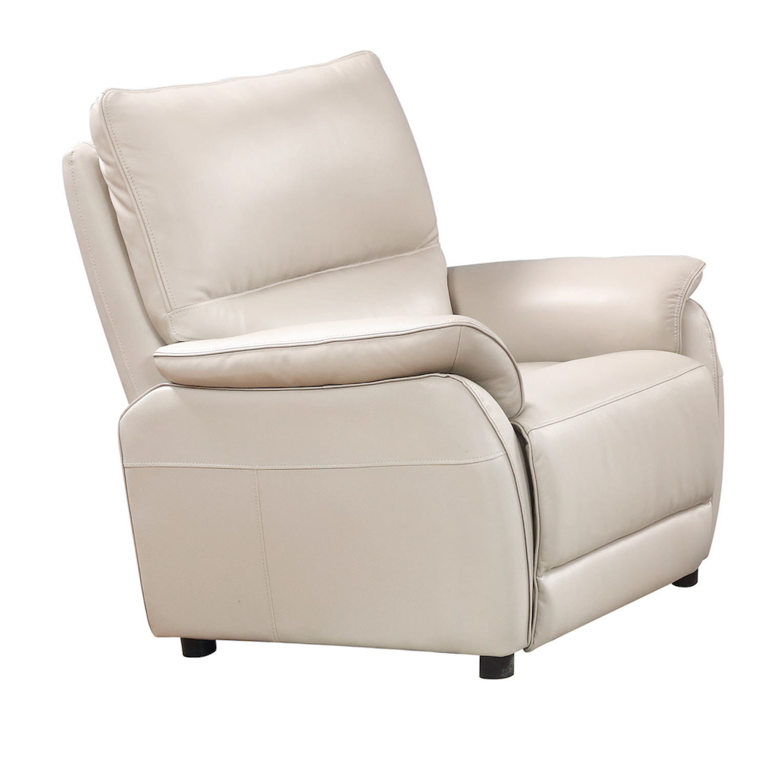 Esprit Manual Recliner Chair Chalk Leather