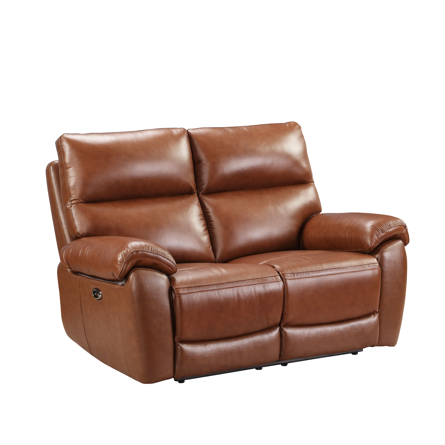 Rocco 2 Seater Static Sofa Chestnut Leather
