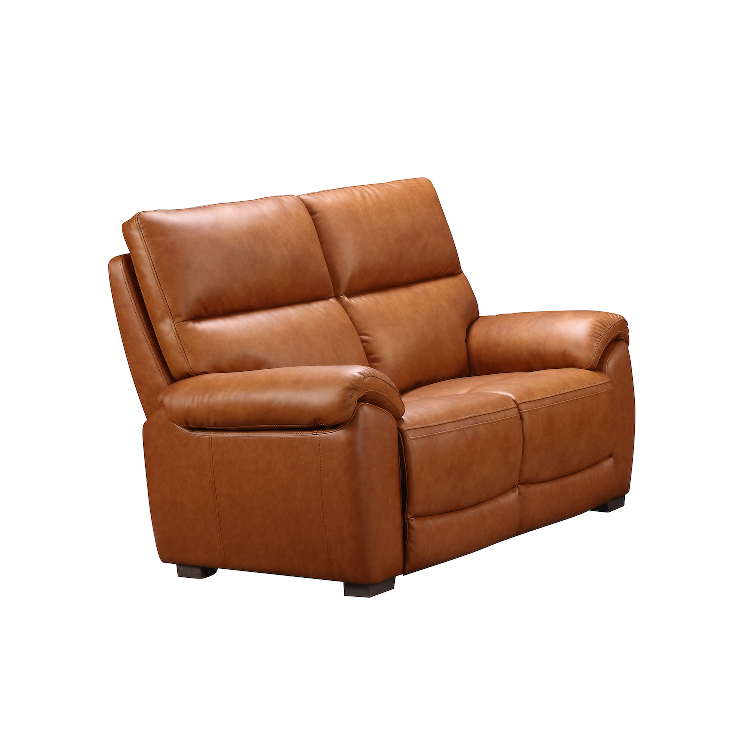 Rocco 2 Seater Power Recliner Sofa Tan Leather