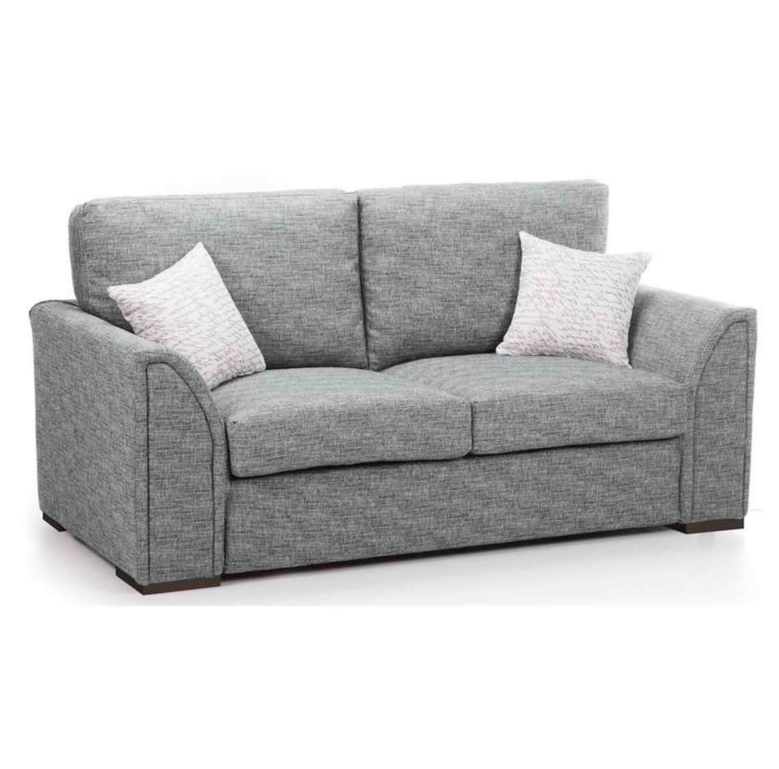 Healy 3 Seater Sofa Como Charcoal Fabric