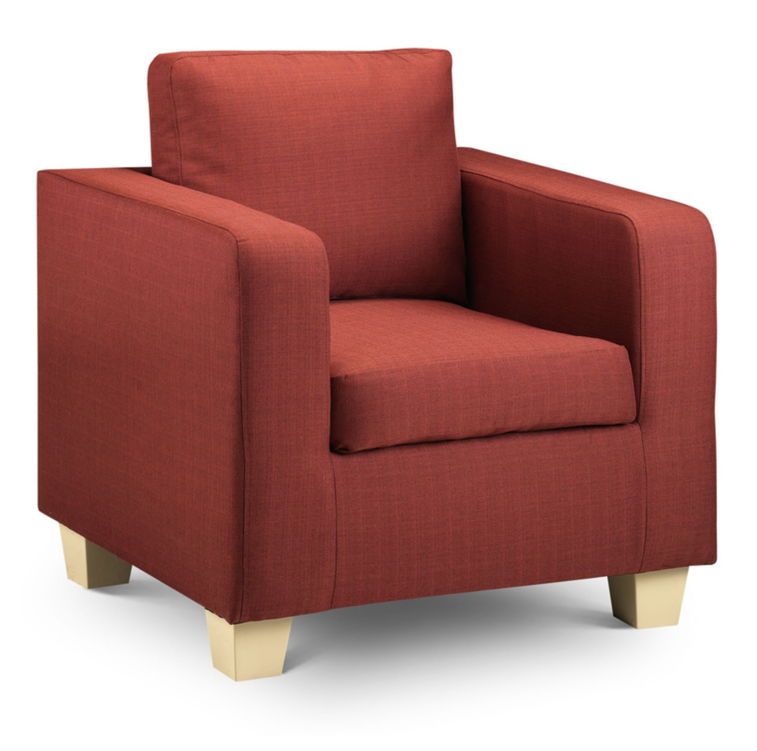 Maxine Chair Turin Red Fabric