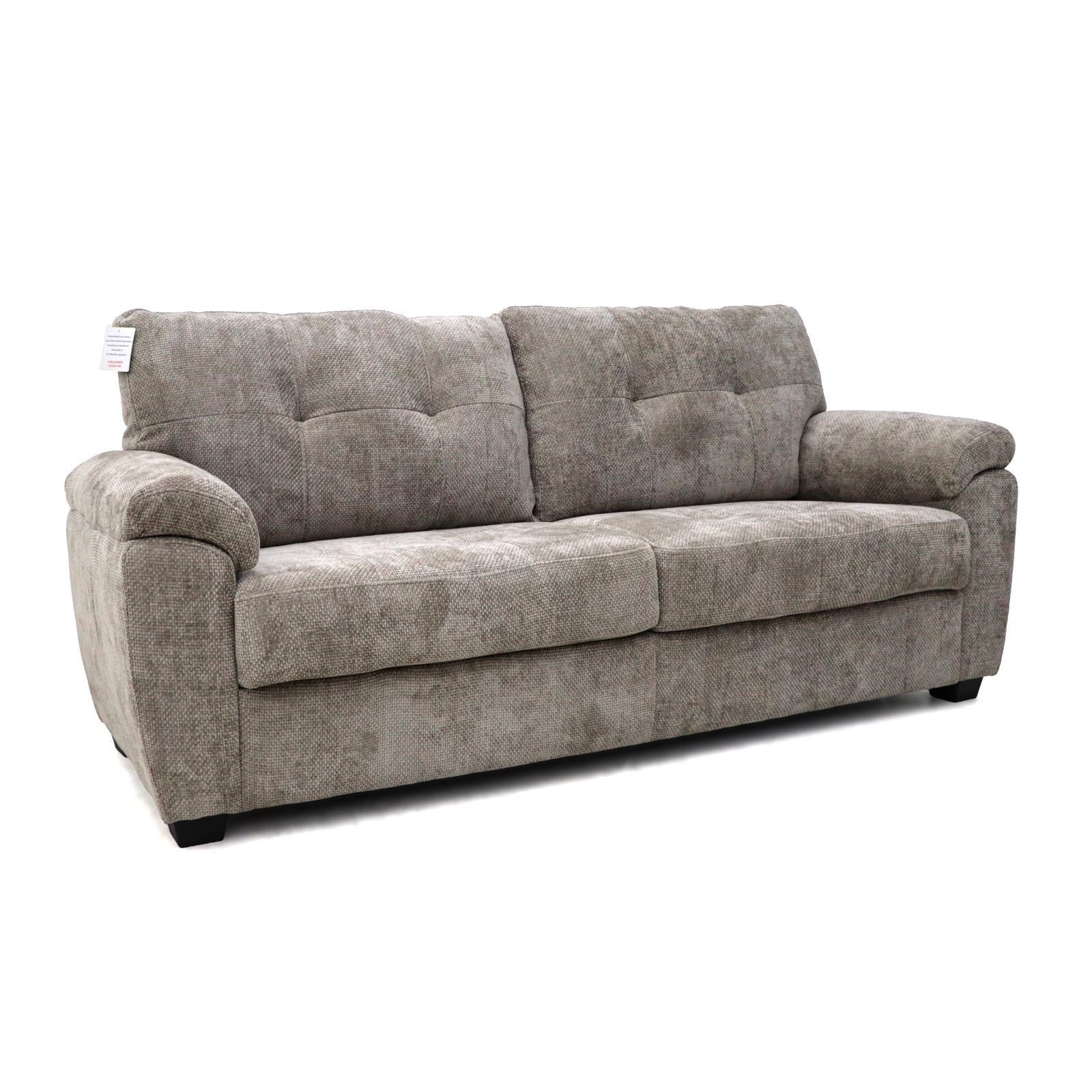 Brisbaine 3 Seater Static Brown Fabric