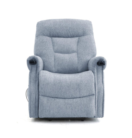 Henry 4 Motor Lift & Rise Chair Grey Fabric