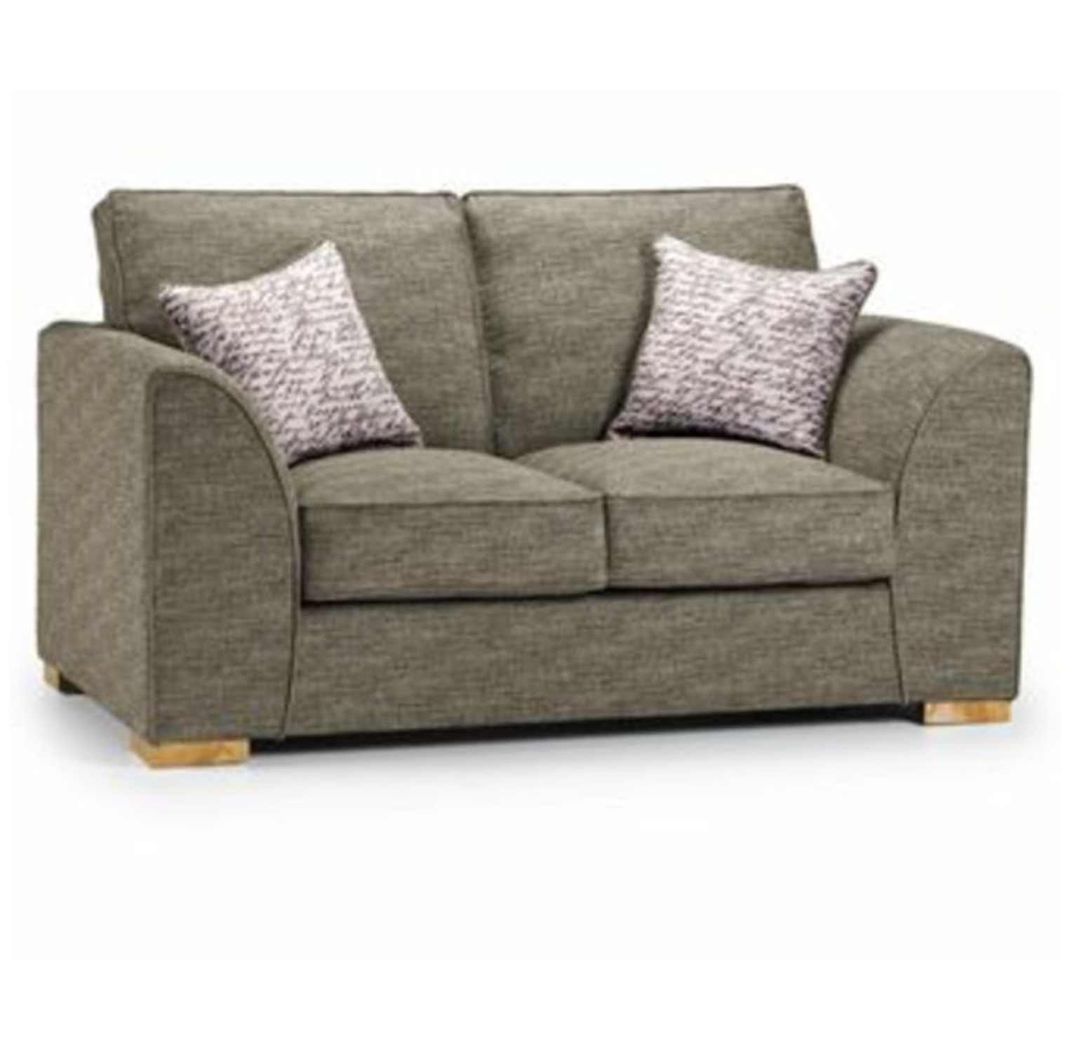 Dallas 2 Seater Sofa Como Smoke Fabric