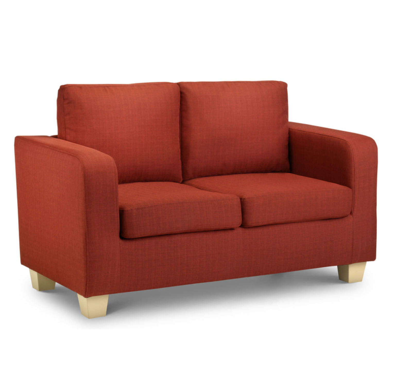 Maxine 2 Seater Sofa Turin Red Fabric