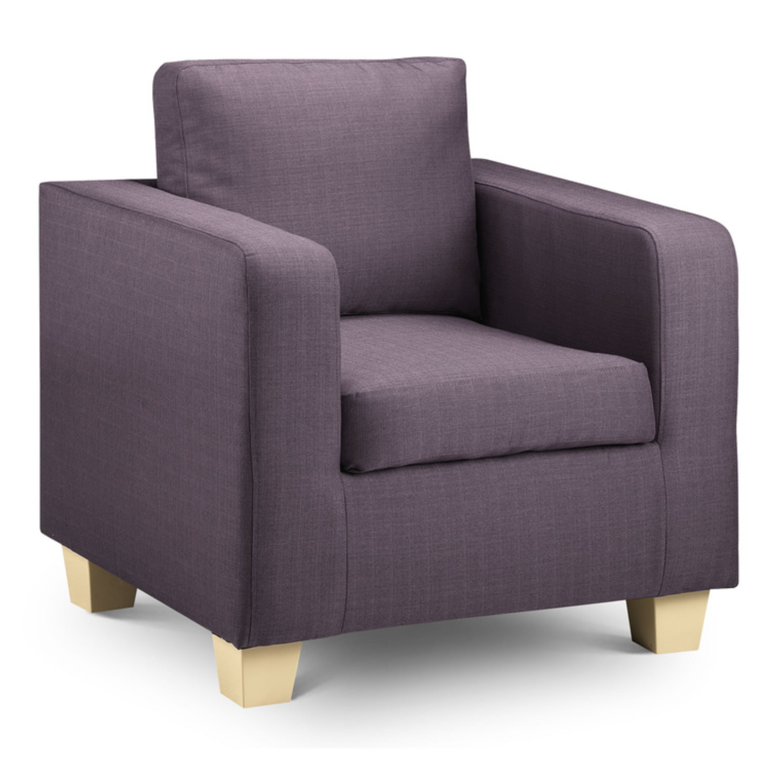 Maxine Chair Turin Plum Fabric