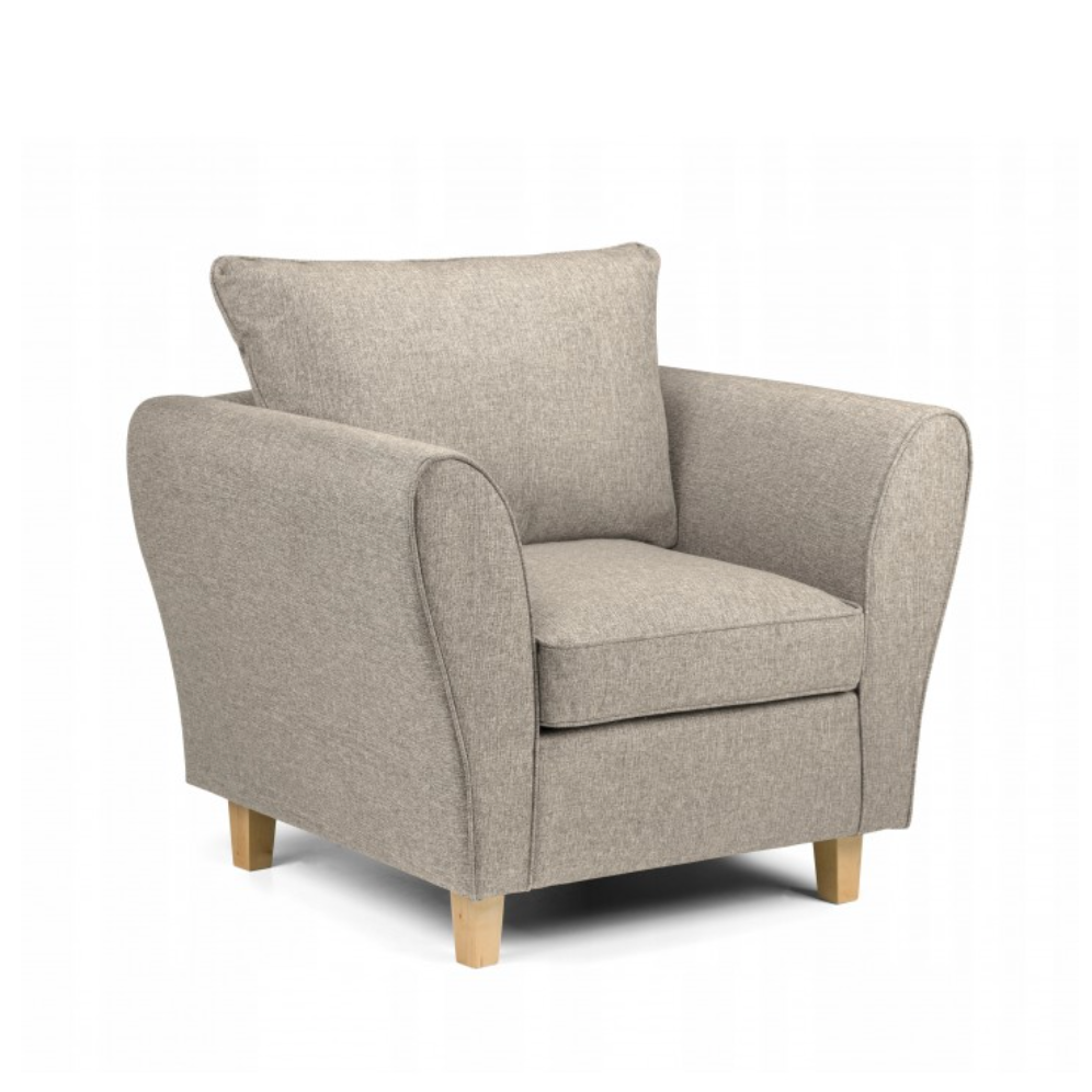 Chilton Chair Grey Fabric