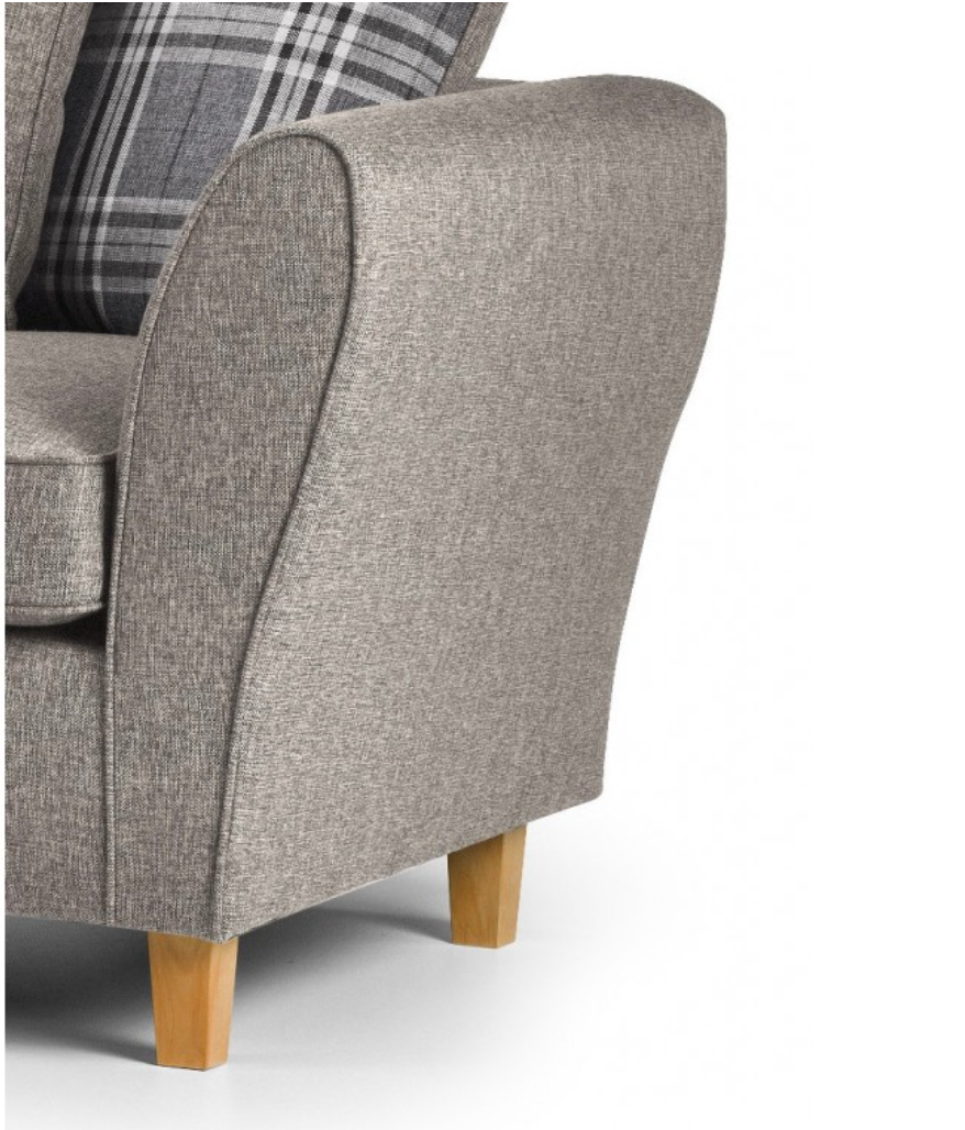 Chilton Chair Grey Fabric