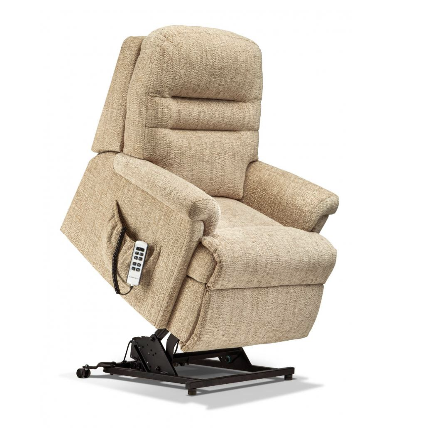 Sherborne Beaumont 4 Motor Beige Fabric Riser Recliner