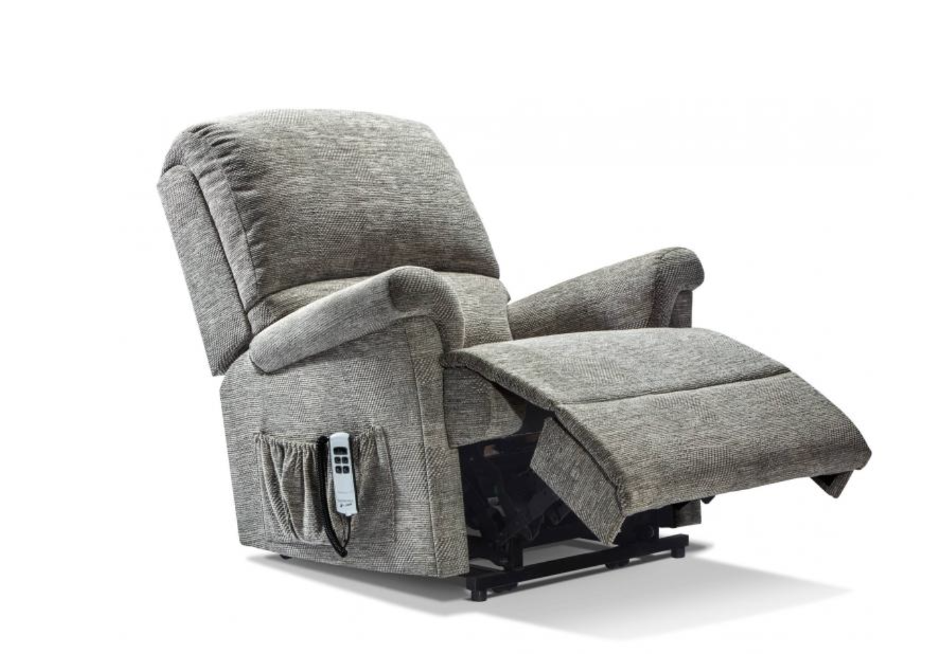 Sherborne Nevada Lift & Rise Recliner Dual Motor Grey Fabric