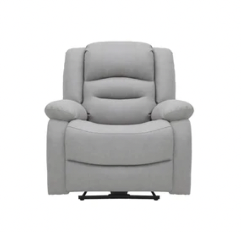 Ace Static Chair Light Grey Fabric
