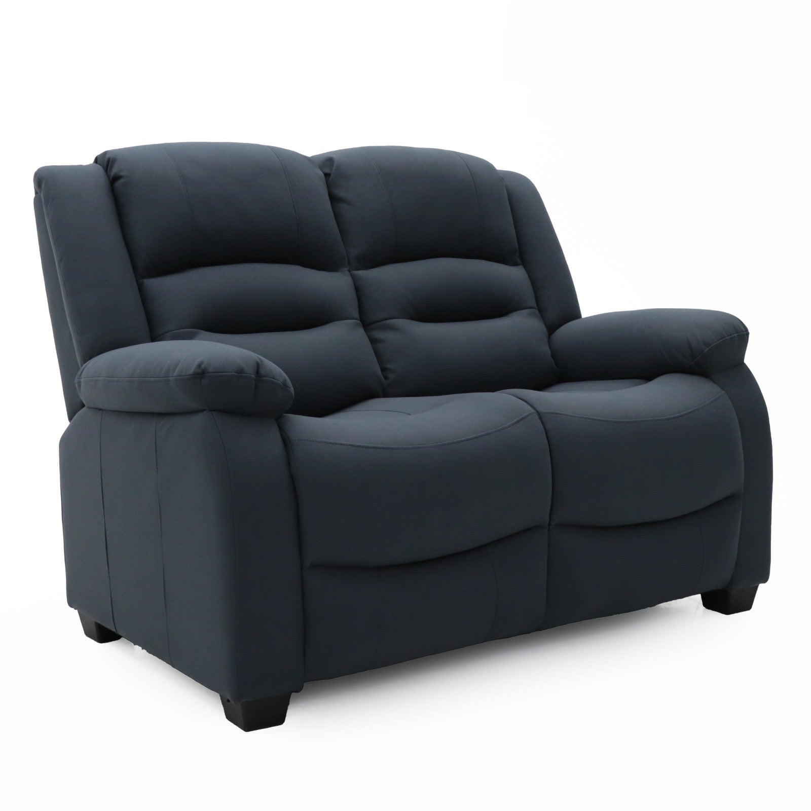 Ace 2 Seater Static Dark Grey Fabric