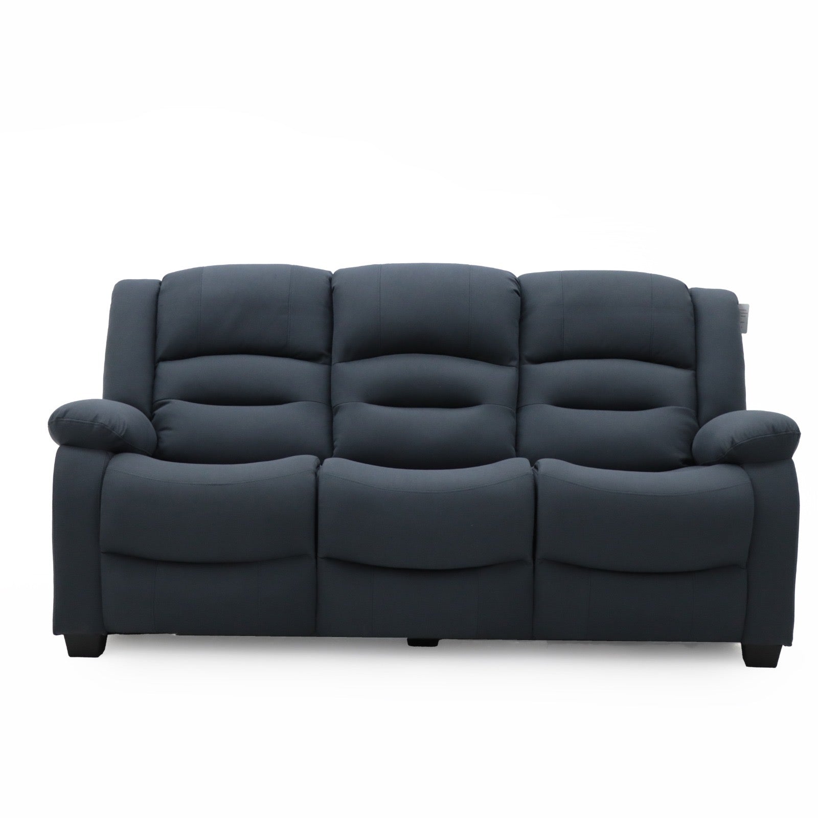 Ace 3 Seater and 2 Seater Static Dark Grey Fabric