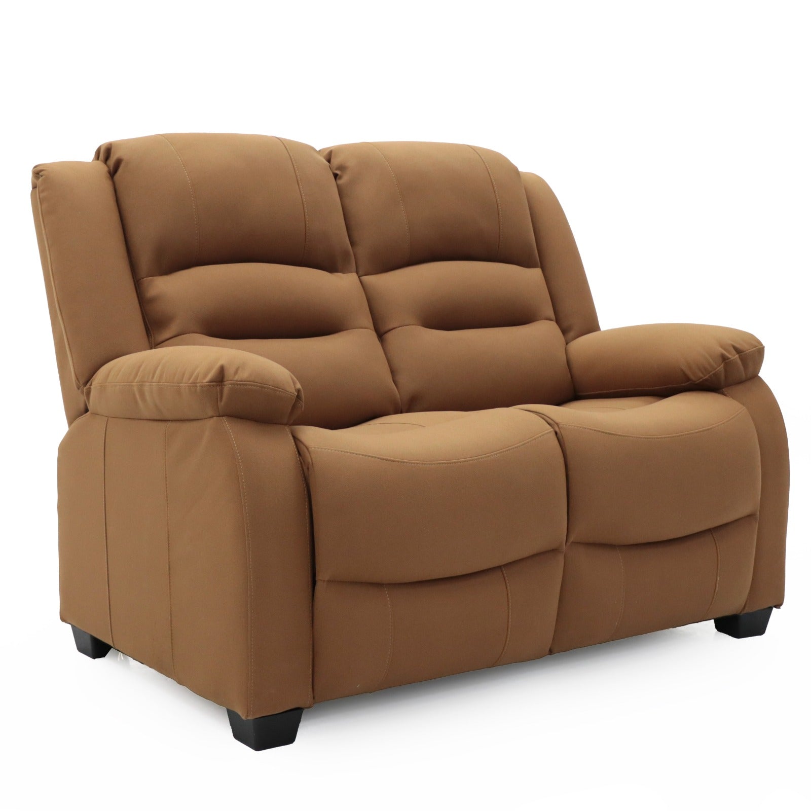 Ace 2 Seater Static Caramel Fabric