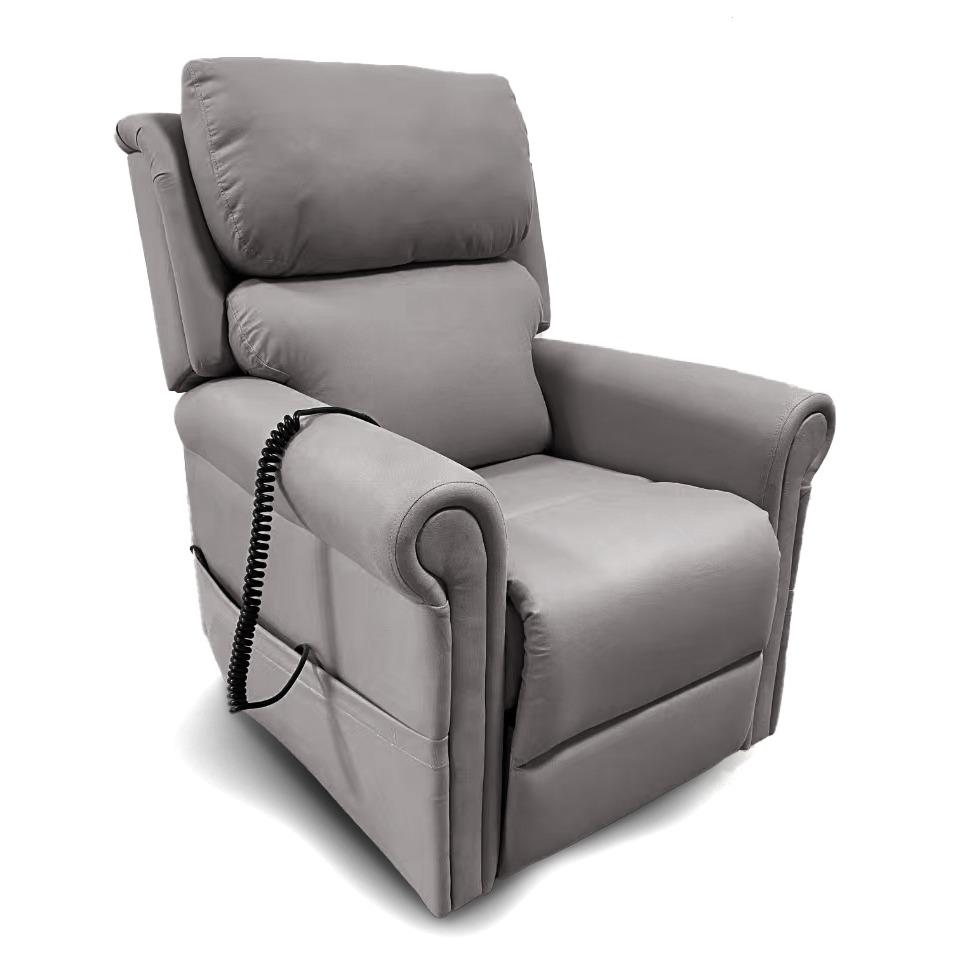 Banks Lift&Rise Chair Grey Leather