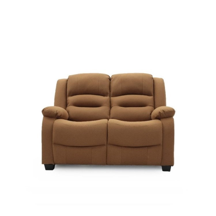 Ace 2 Seater Static Caramel Fabric