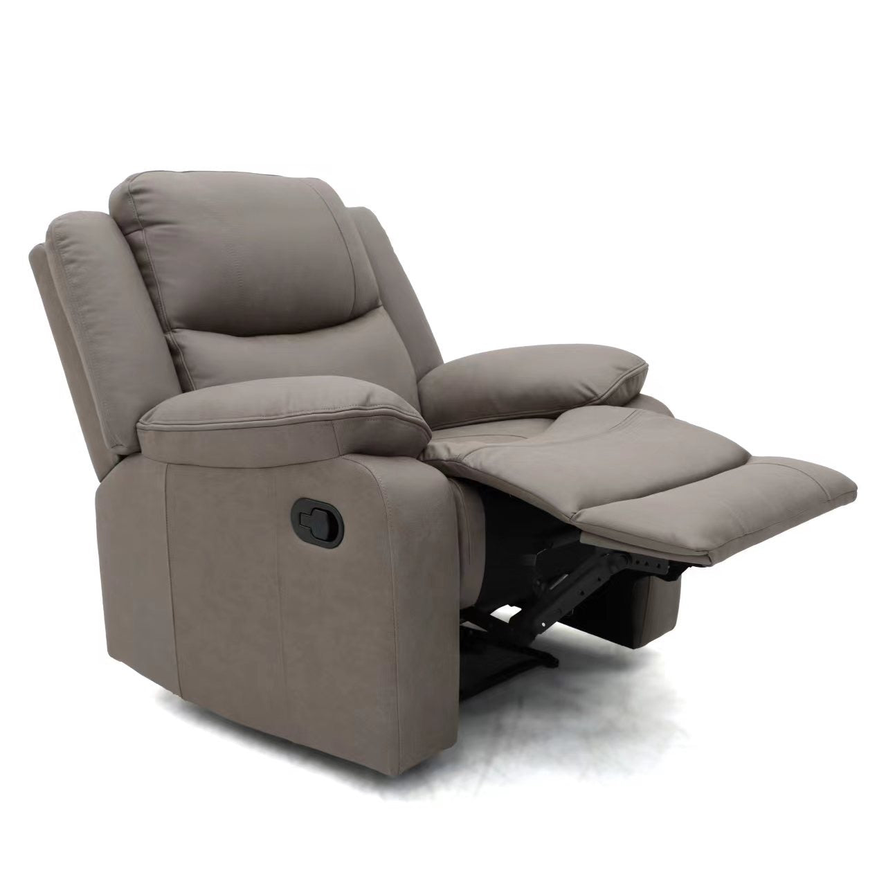 Zoe Manual Recliner Chair Mink Fabric